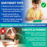 Ultimate 50-Piece Fidget Toy Pack – Perfect Party Favors, Stocking Stuffers & Classroom Prizes for Kids Ages 8-12! - Image 7