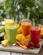 18-Pack Glass Straws, Reusable Clear Glass Drinking Straws Set, 8.5 Inch X 10Mm - Includes 8 Straight and 6 Bent with 4 Straw Cleaner Brush, Perfect for Smoothies, Milkshakes, Juice, Tea - Image 4