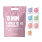 Indulge in Luxury: 15-Minute Pamper Me Kit by  – Complete Korean Spa Experience with Hair, Hand, Foot, Eye, and Face Masks for Ultimate Relaxation
