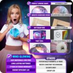 Enchanting Galaxy Moon Lamp - Color-Changing Touch & Remote Control, Stylish Wood Stand - Perfect Teen Girl Room Decor & Unique Christmas Gift for Any Age! - Image 6