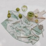 Stylish Garden Vegetables Jacquard Tea Towel Set - 100% Turkish Cotton, Perfect Gift for Any Home - Set of 4 Functional Kitchen Dish Towels - Image 7