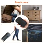 Manicure Set Men Personal Care Tools Accessories Finger and Toe Nail Clippers Kit Professional Manicure Pedicure Kit with Travel Case Nail Grooming Kit Present for Men Husband Boyfriend Parent - Image 5