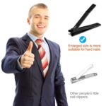 Manicure Set Men Personal Care Tools Accessories Finger and Toe Nail Clippers Kit Professional Manicure Pedicure Kit with Travel Case Nail Grooming Kit Present for Men Husband Boyfriend Parent - Image 6