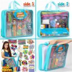 Arts and Crafts Supplies for Kid - 1600+Pcs Craft Kits for Kids - DIY School Craft Project for Kids Age 4 5 6 7 8-12 Christmas Gifts for Girls and Boys Crafts for Girls Ages 8-12 Arts Activities - Image 6