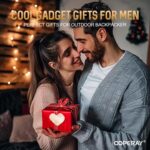 Stocking Stuffers for Men Christmas, Small Pocket Knife for Men Him Dad, Christmas Birthday Gifts, Box Cutter, EDC Gadget Keychain, Every Day Carry Folding Knife, Camping Fishing Hiking Multitool Gift - Image 6