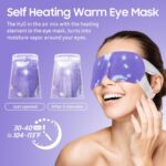 Indulge in Relaxation: 10-Pack Lavender Scented Steam Eye Masks - Self-Heating Disposable Spa Compress for Ultimate Eye Comfort & Travel Essentials - Image 5