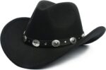 Stylish Western Cowboy Cowgirl Felt Fedora Hat for Kids Ages 3-6 - Image 10