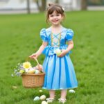 Enchanting  Princess Dress-Up Set for Girls - Perfect Christmas & Birthday Gift for Toddlers Aged 3-8 with Fun Accessories! - Image 4