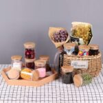 Premium Glass Spice Jars Set - 12 Piece 6oz Airtight Containers with Wooden Lids & Labels for Kitchen Organization - Perfect for Herbs, Tea, Sugar, Salt, Coffee, and More! - Image 6