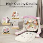 Multi-Functional Four-in-One Baby Fitness Rack and Walking Car Table Trolley Toy for Infants Aged 0-18 Months - Image 4