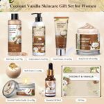 Indulge Her with a Luxurious Vanilla Coconut Spa Gift Set - Perfect Birthday & Thank You Gift for Moms, Grandmas, Girlfriends, Sisters, and Friends! - Image 2