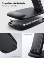Adjustable Cell Phone Stand - Foldable & Portable Holder for iPhone 17-11, Galaxy S25-S24, Perfect Office Accessory - Image 5