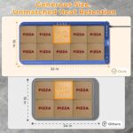 Warming Mat for Food Extra Large 32"X15", Electric Silicone Food Warmer Trays for Chafing Dishes & Buffet,Portable Countertop Food Warmers for Parties, 7-Level Temp 8-Hour Timer， Blue - Image 5