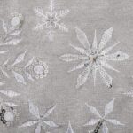 Elegant Snowflake Silver Grey Christmas Table Runner - Embroidered Sequins & Diamonds - 14x70 Inch Holiday Decor for a Glittering Winter Home - Image 7