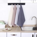 Super Absorbent 100% Cotton Waffle Weave Dish Towels Set - 4 Pack Kitchen Hand Cloths for Drying and Cleaning (17 x 25 Inches) - Image 3