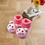 Infant Non-Slip Walking Socks and Slippers with Cartoon Animal Design - Thick and Warm Booties for First Steps - Image 3