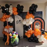 Stunning 120Pcs Black Balloon Arch Kit - Perfect for Graduation, Halloween, and Birthday Party Decorations! - Image 6