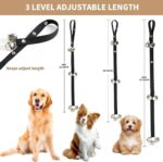 Premium Adjustable Puppy Doorbells for Potty Training - Perfect for Dogs & Cats - High-Quality 3-Snap Design for Easy Use - Image 3