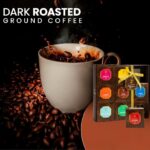 Gourmet Coffee Gift Set - 9 Ground Coffee Assortment Sampler for Coffee Lovers - Perfect Gift Basket for Men and Women