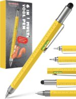 Stocking Stuffers for Men Multitool Pen - Mens Gifts for Christmas Unique White Elephant Gifts for Adults Useful, Birthday Gift Ideas for Dads Grandpas Who Want Nothing, Cool Gadgets EDC Tools for Men