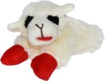 Mini Lamb Chop Plush Squeaky Pet Toy - Officially Licensed, 10" White Cuddle Buddy - Image 14