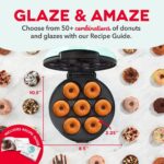 Aqua Mini Donut Maker - Create 7 Kid-Friendly Donuts for Breakfast, Snacks & Desserts with Non-Stick Surface! - Image 5