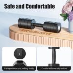 Dumbbell Set of 2, Adjustable Weight, Anti-Slip Handle, Macaron Colors, Each 2.2/4.4/6.6/8.8 Lbs, 4 in 1 Hand Weights for Women at Home - Image 7