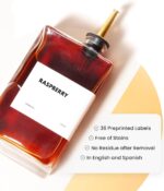 Elegant Gold Olive Oil Dispenser Set - 2-Piece Kitchen Essential for Oils, Vinegars, and Syrups with Stainless Steel Pourers - Image 7