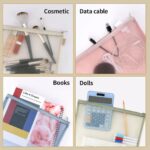 20 Pack Colored Mesh Zipper Pouch Bags, Nylon Puzzle Building Block Sets Toy Storage and Organization, Breathable See Through(10Pcs A4+10Pcs A5) Zipper Pouch with Handle for Games - Image 2