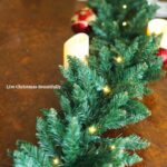 9FT Pre-Lit Battery Operated Christmas Garland with Lights - Perfect Holiday Decor for Mantle, Stairs, and Door! - Image 3