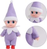 Adorable Mini Elf Baby Twins Set - 7-Piece Craft Kit for Holiday Fun and Decor for Kids and Adults! - Image 5