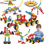 11-in-1 STEM Building Kits for Kids Ages 4-8 - Fun Educational Construction Set & Creative Learning Engineering Game - Perfect Birthday Gift for Boys 4-8 - Image 9