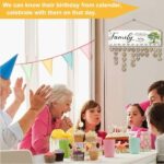 Wooden Family Birthday Reminder Calendar - Perfect Gift for Mom, Grandma, and Granny for Mother's Day, Birthdays, and Christmas - Heartwarming FAMILY Sayings Design - Image 5