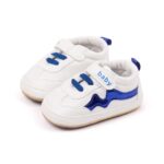 Infant Contrast Color Non-Slip Soft Sole Sneakers for Boys and Girls - Ideal for First Steps in Autumn - Image 8