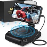 Gifts for Men, Cell Phone Stand with Wireless Bluetooth Speaker, White Elephant Gifts for Adults, Unique Mens Gifts for Birthday Christmas, Cool Gadgets for Men, Stocking Stuffers Teens Mens