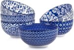 Vibrant  Ceramic Dipping Bowls Set - 6 Assorted 4 OZ Mini Bowls for Dipping & Side Dishes, Microwave & Dishwasher Safe! - Image 12