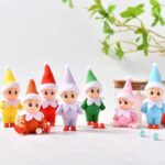 Adorable Mini Elf Baby Twins Set - 7-Piece Craft Kit for Holiday Fun and Decor for Kids and Adults! - Image 2