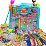 Arts and Crafts Supplies for Kid - 1600+Pcs Craft Kits for Kids - DIY School Craft Project for Kids Age 4 5 6 7 8-12 Christmas Gifts for Girls and Boys Crafts for Girls Ages 8-12 Arts Activities