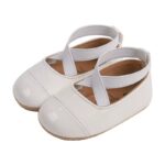Infant Baby Girls' Mary Jane Shoes with Bowknot - Elegant Wedding Slippers for Special Occasions - Image 7