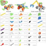 11-in-1 STEM Building Kits for Kids Ages 4-8 - Fun Educational Construction Set & Creative Learning Engineering Game - Perfect Birthday Gift for Boys 4-8 - Image 7