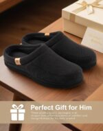 Men'S Moccasin Slippers Comfy Soft Durable Slip-On Indoor Memory Foam House Shoes - Image 6