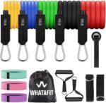 Resistance Bands, Exercise Bands，Resistance Bands for Working Out, Work Out Bands with Handles for Men and Women Fitness, Strength Training Home Gym Equipment - Image 9