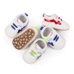 Infant Contrast Color Non-Slip Soft Sole Sneakers for Boys and Girls - Ideal for First Steps in Autumn - Image 3
