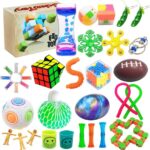 35-Piece Fidget Toy Set for Stress Relief - Perfect for ADD, OCD, Autism & Anxiety with Gift Box & Motion Timer - Ideal Classroom Reward! - Image 2