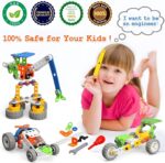 11-in-1 STEM Building Kits for Kids Ages 4-8 - Fun Educational Construction Set & Creative Learning Engineering Game - Perfect Birthday Gift for Boys 4-8 - Image 4