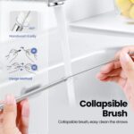 Ultimate Cruise Ship Essentials: 4-Pack Reusable Collapsible Stainless Steel Straws with Aluminum Case, Cleaning Brush, and Keychains in Vibrant Colors! - Image 4