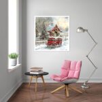 5D Diamond Art Kits for Adults - DIY Christmas Tree Diamond Painting Set, Full Round Drill Gem Art Craft Gift (35x35cm) - Image 4