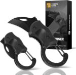 Small Pocket Knife Gift for Men, Keychain Box Cutter with 1.34Inch Blade, Mini Folding Knives EDC Gadgets for Everyday Carry, Stocking Stuffers Gift for Adults Men Him