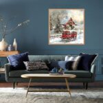 5D Diamond Art Kits for Adults - DIY Christmas Tree Diamond Painting Set, Full Round Drill Gem Art Craft Gift (35x35cm) - Image 3