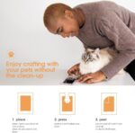 Inkless Paw Print Kit for Dogs and Cats - Perfect Keepsake for Pet Owners, DIY Impression Set for Small/Medium Pets - Image 3